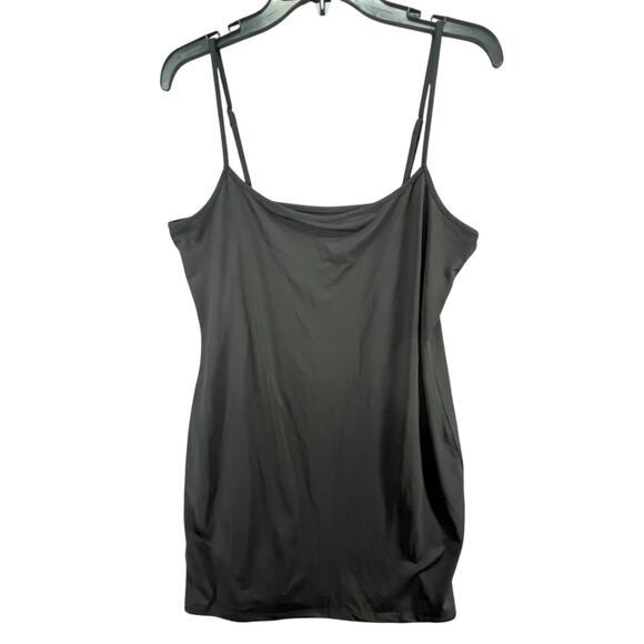 BCBGMAXAZRIA Midi Dress Large Gunmetal Glitter Mesh Bodycon Evening Glamour NEW - Picture 7 of 16